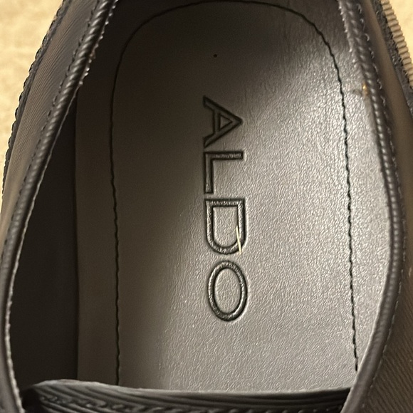 Men’s Aldo Viscomi black oxford size 12 no box but very nice condition matt - Picture 2 of 9
